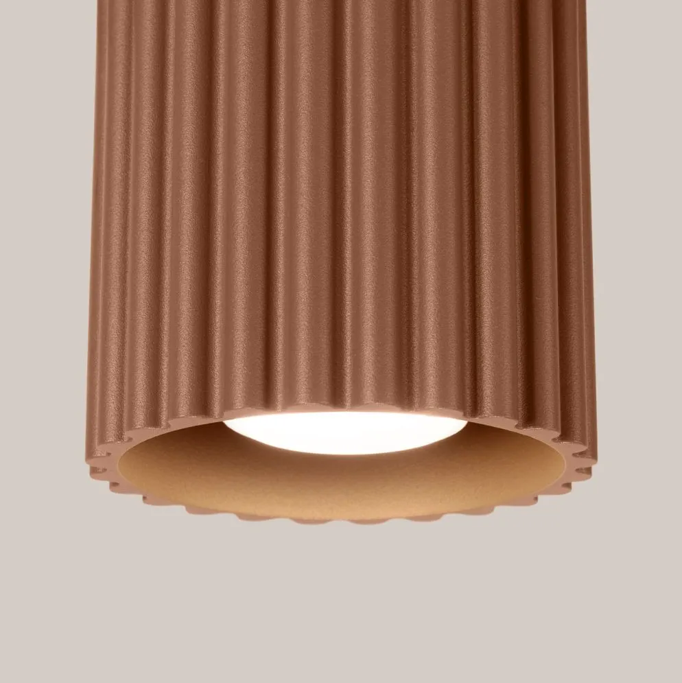 Plafon AURA 1 mocca GU10 | sklep MIRAT  kolekcja aura