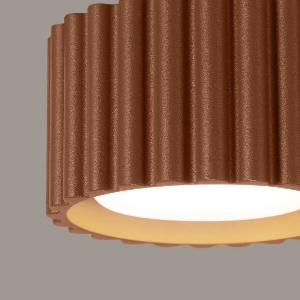 Plafon AURA 1 mocca Gx53 | sklep MIRAT kolekcja aura
