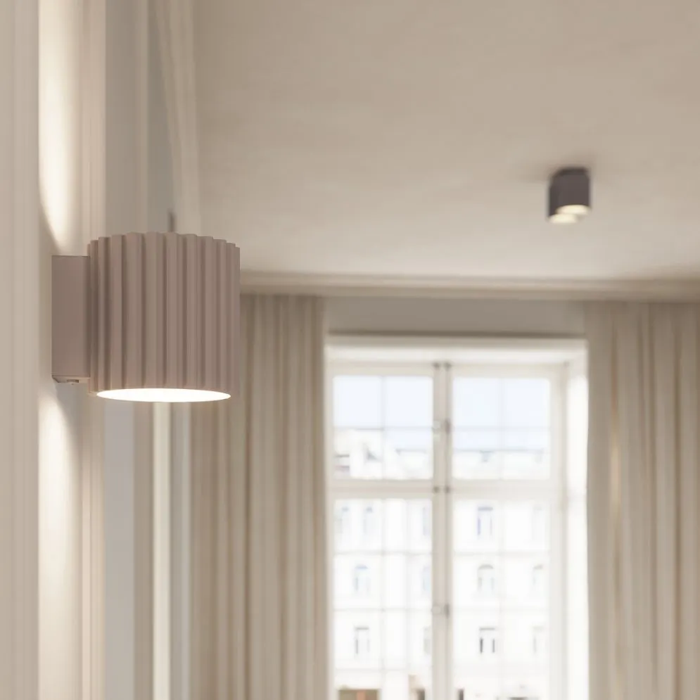Plafon AURA 1 taupe GU10 | sklep MIRAT kolekcja aura