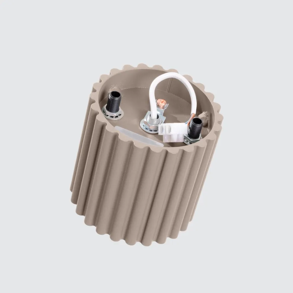 Plafon AURA 1 taupe GU10 | sklep MIRAT kolekcja aura