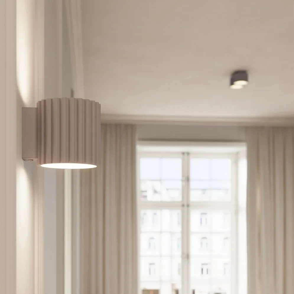 Plafon AURA 1 taupe Gx53 | sklep MIRAT kolekcja aura
