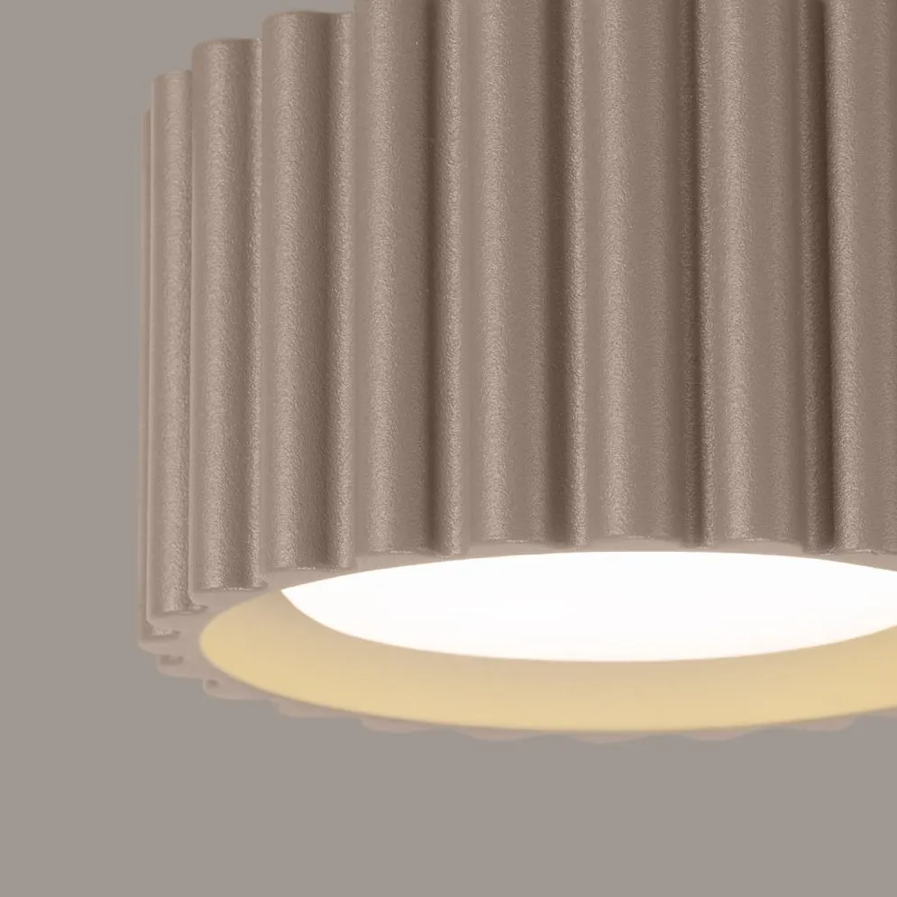 Plafon AURA 1 taupe Gx53 | sklep MIRAT kolekcja aura