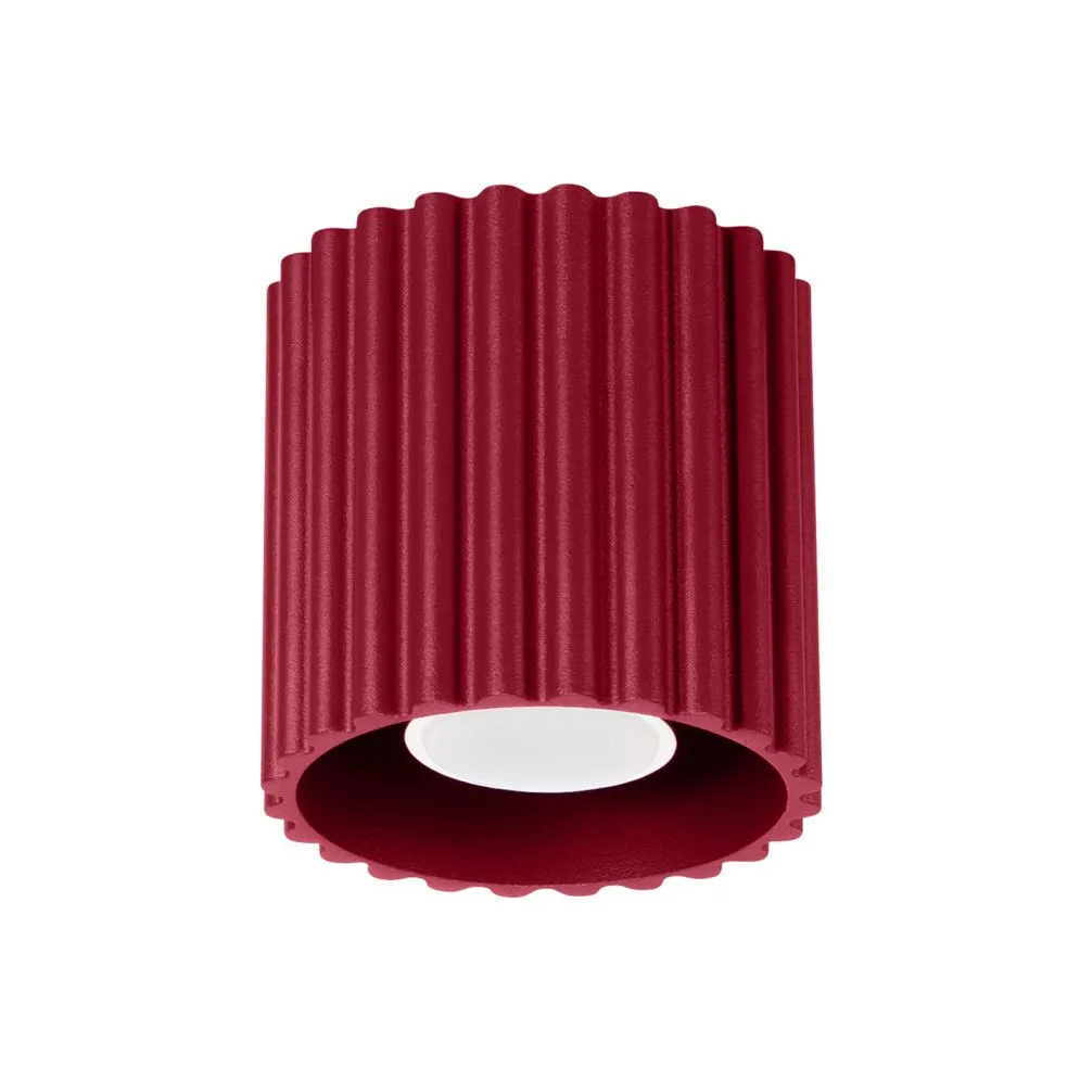Plafon AURA 1 burgund GU10 | sklep MIRAT kolekcja aura