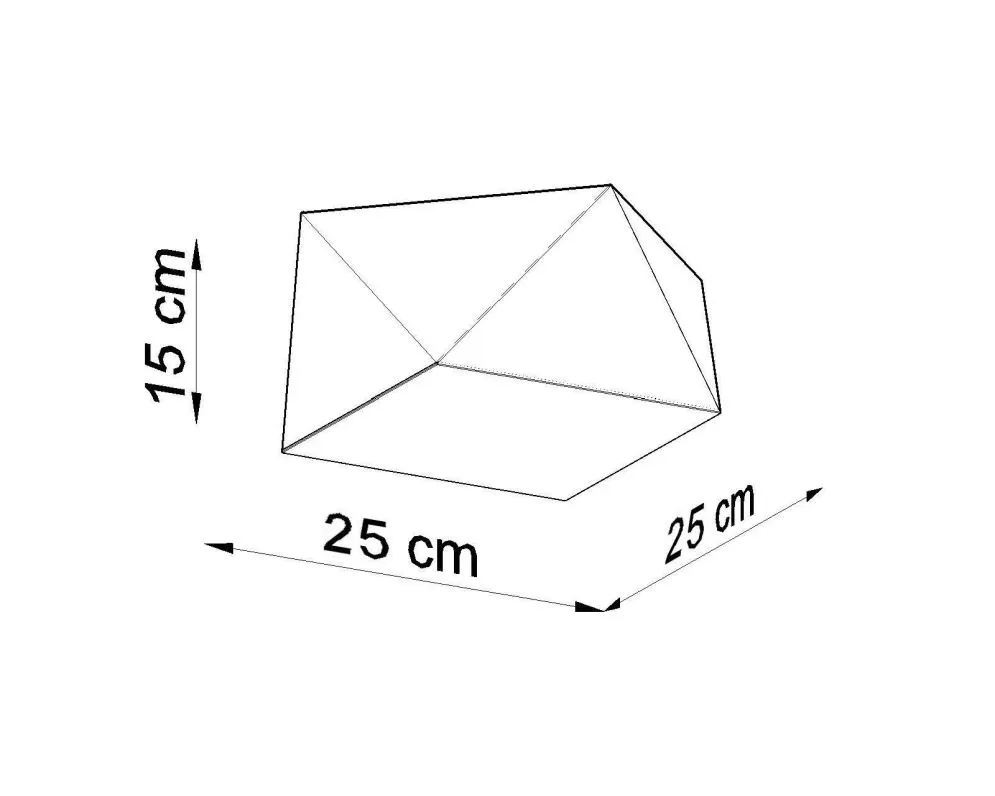 Plafon HEXA 25 cekin | sklep MIRAT  kolekcja hexa