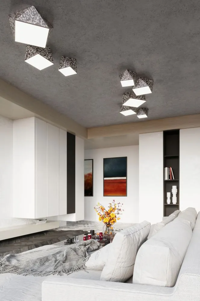 Plafon HEXA 25 cekin | sklep MIRAT  kolekcja hexa