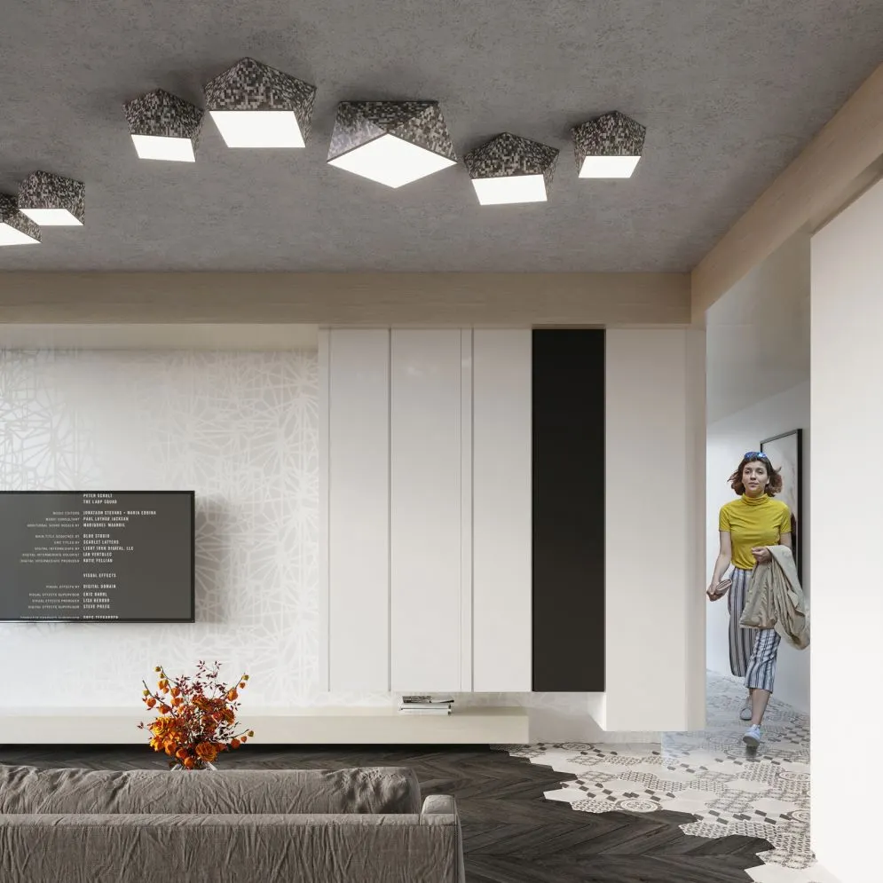 Plafon HEXA 25 cekin | sklep MIRAT  kolekcja hexa
