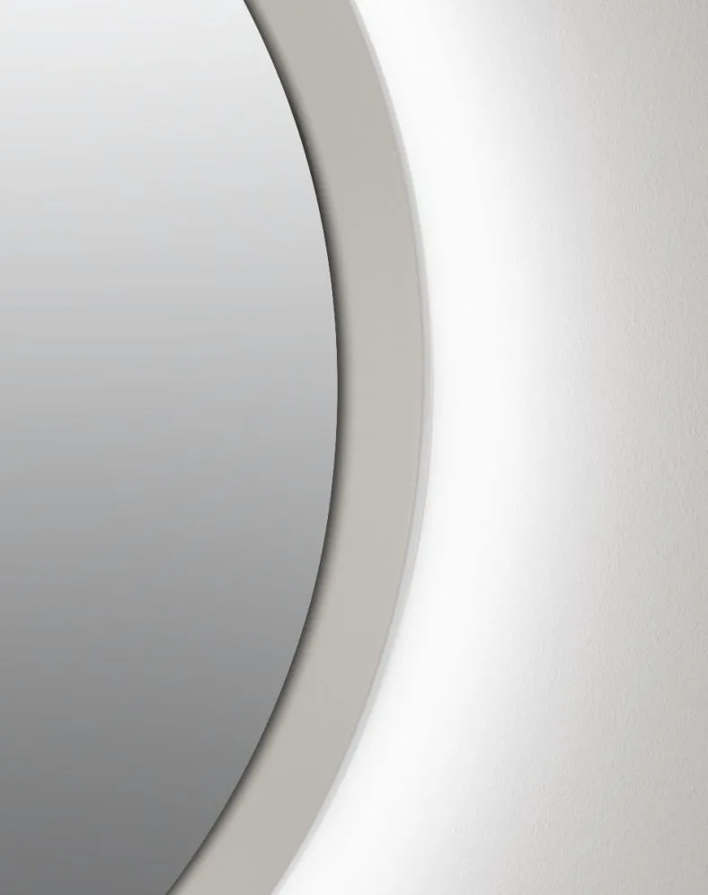 Lustro łazienkowe ZIRCON STANDARD 70 z oświetleniem LED | MIRAT. w stylu kolekcja ZIRCON