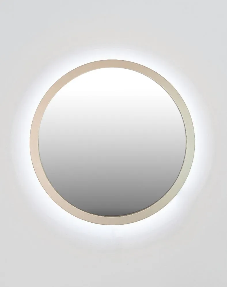 Lustro łazienkowe ZIRCON STANDARD 70 z oświetleniem LED | MIRAT. w stylu kolekcja ZIRCON