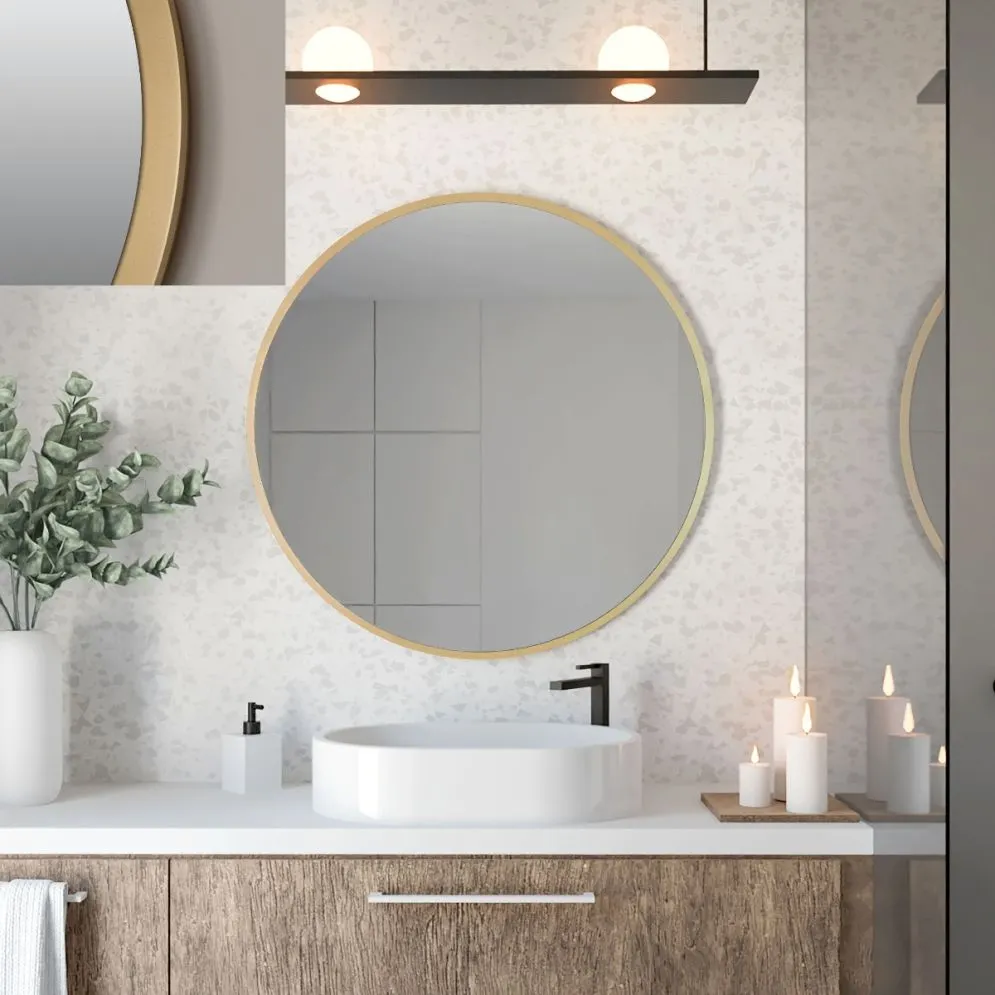 Lustro łazienkowe ZIRCON STANDARD 100 dekoracyjne | MIRAT. w stylu kolekcja ZIRCON