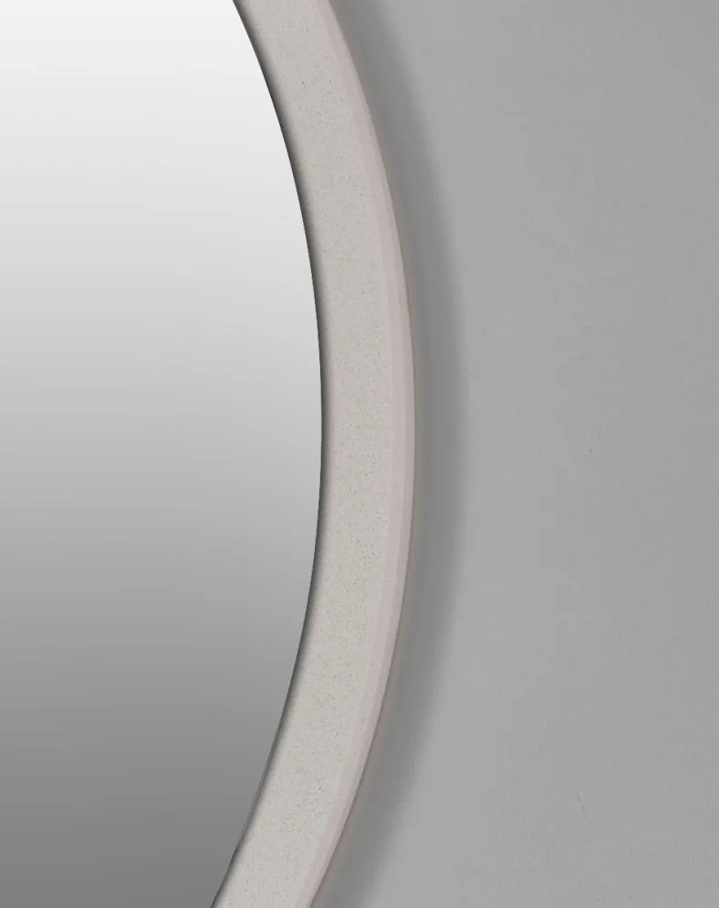 Lustro łazienkowe ZIRCON BETON 60 dekoracyjne | MIRAT. w stylu kolekcja ZIRCON