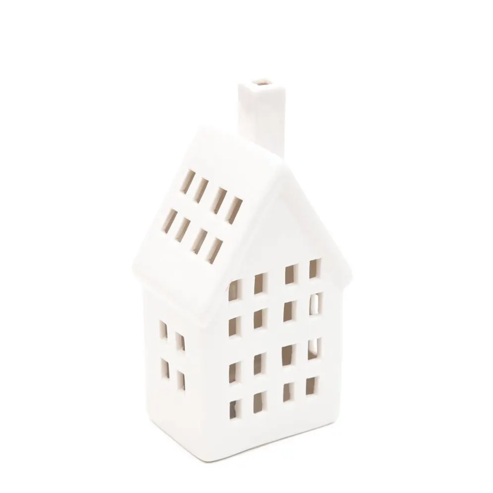 Lampion COZY HOME domek z ledem 7,6x5,8x14,8cm |MIRAT