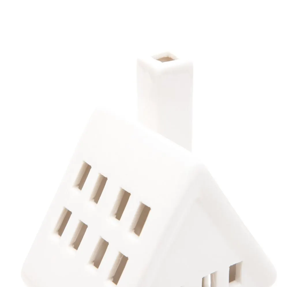Lampion COZY HOME domek z ledem 7,6x5,8x14,8cm |MIRAT