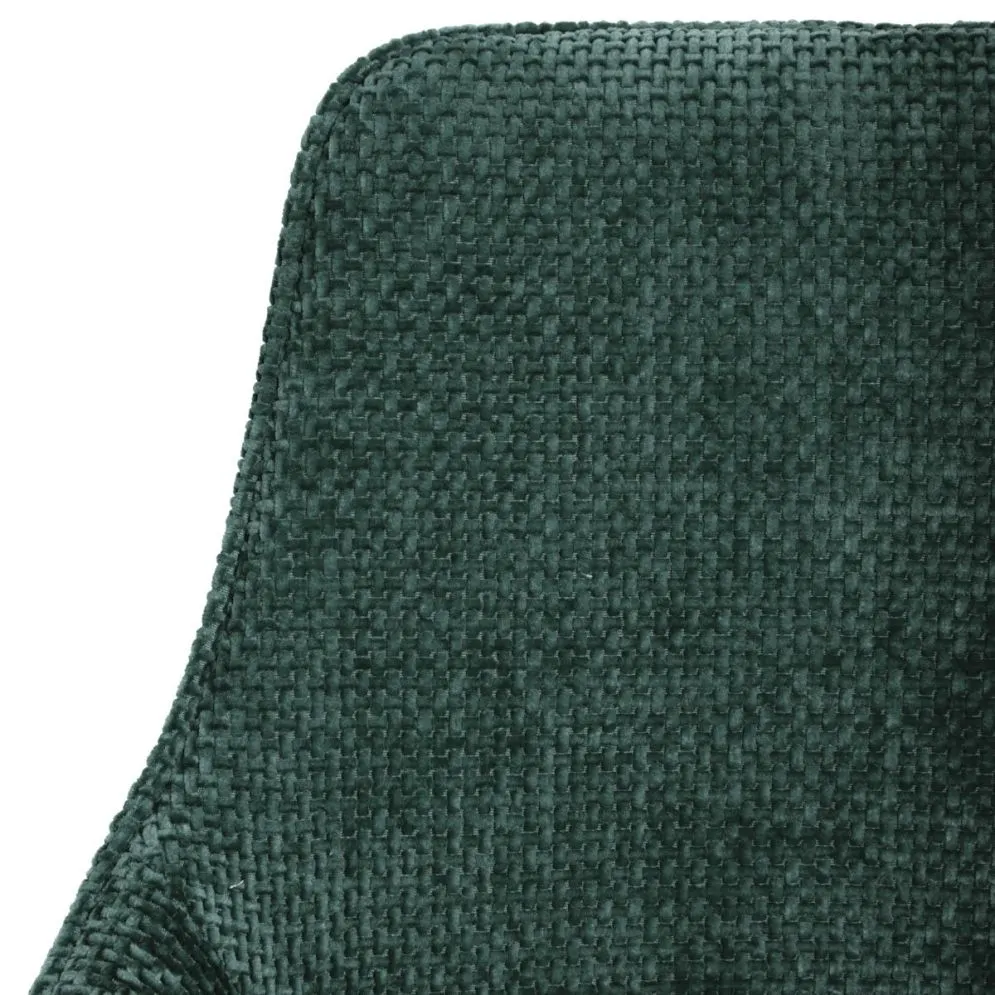 Krzesło tapicerowane SATORI POP zielone strukturalne | MIRAT styl LOFT