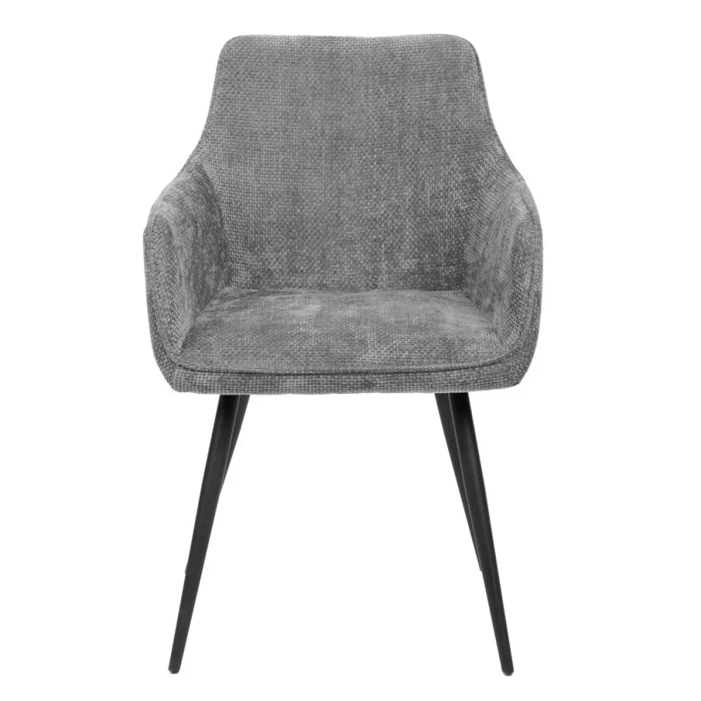 Krzesło tapicerowane SATORI FASO szare | MIRAT styl LOFT