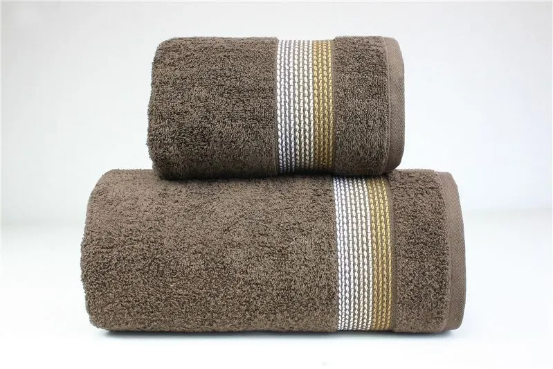 Ręcznik kąpielowy Frotex Ombre 70x140 brązowy MIRAT.