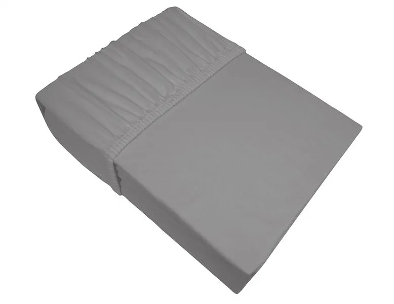 Prześcieradło Jersey z gumką Bielbaw 220x200 stalowe | MIRAT.