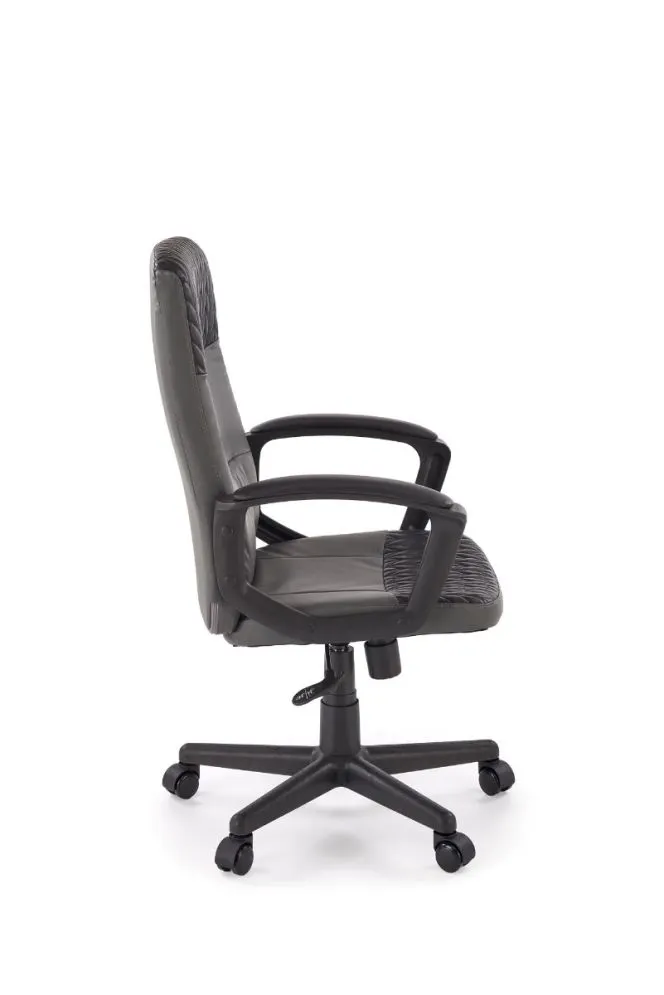 Fotel biurowy BJORN czarny/szary gabinetowy I sklep meblowy MIRAT.