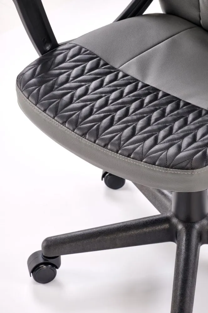 Fotel biurowy BJORN czarny/szary gabinetowy I sklep meblowy MIRAT.