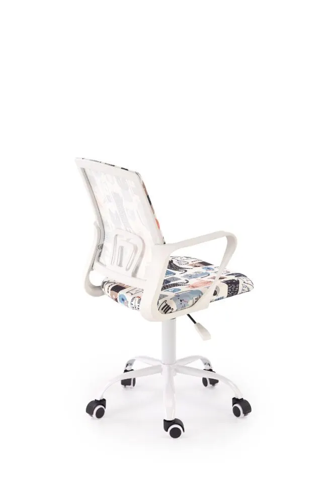 Fotel dziecięcy ORIS wielokolorowy młodzieżowy I sklep meblowy MIRAT.