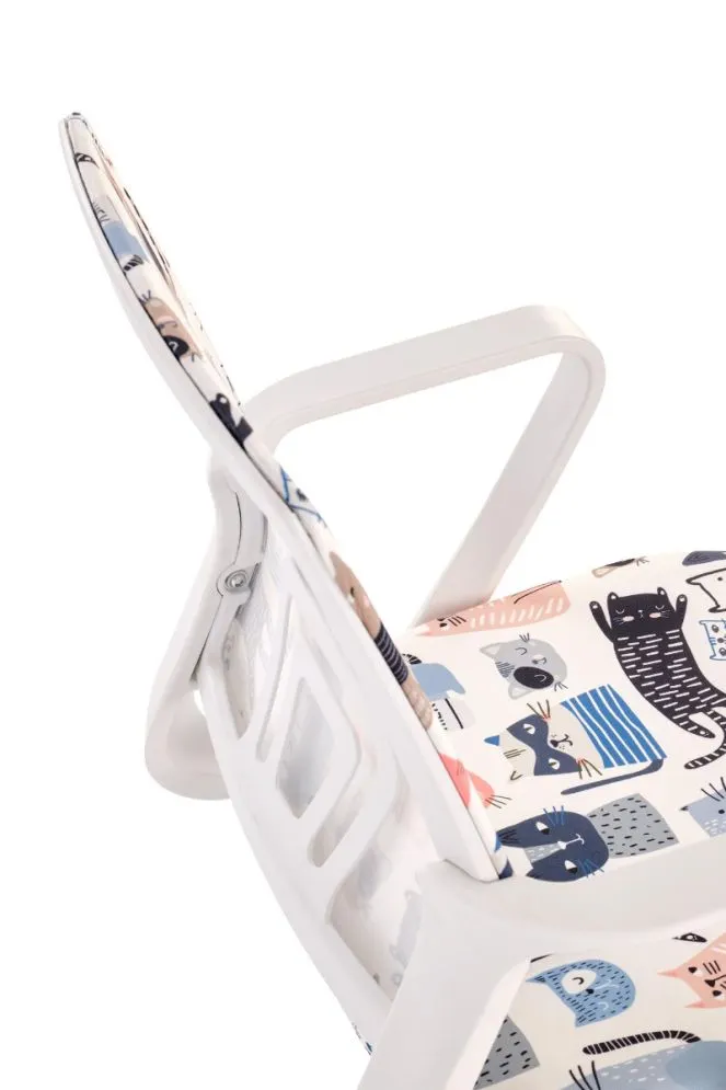 Fotel dziecięcy ORIS wielokolorowy młodzieżowy I sklep meblowy MIRAT.