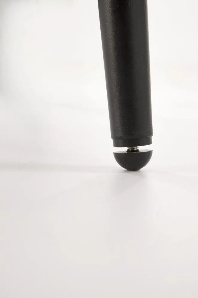 Krzesło tapicerowane K580 VELVET szare na metalowych nogach I sklep meblowy MIRAT. styl LOFT