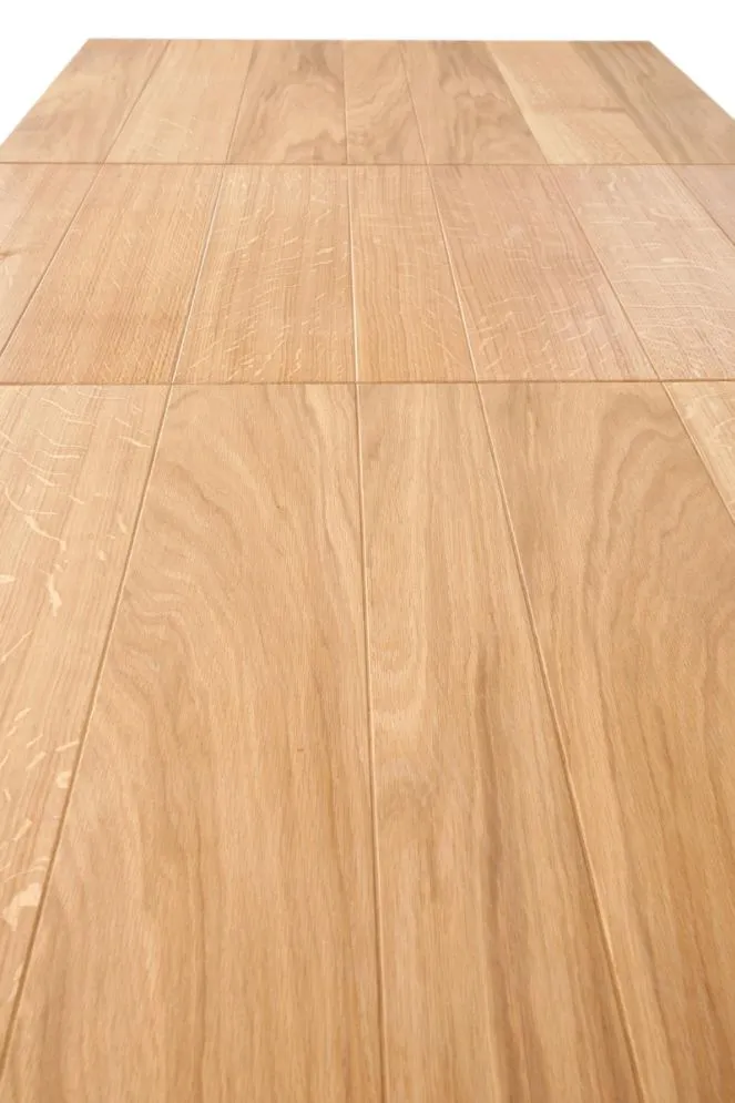 Stół rozkładany FIESTA 200(280)x100 dąb naturalny/czarny duży I sklep meblowy MIRAT. styl LOFT, SKANDYNAWSKI