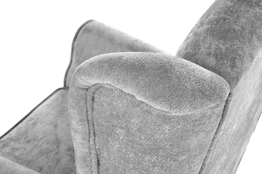 Fotel uszak HERMES szary tapicerowany I sklep meblowy MIRAT.