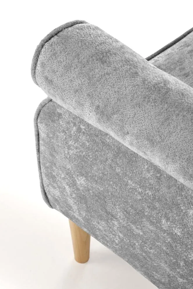 Fotel uszak HERMES szary tapicerowany I sklep meblowy MIRAT.