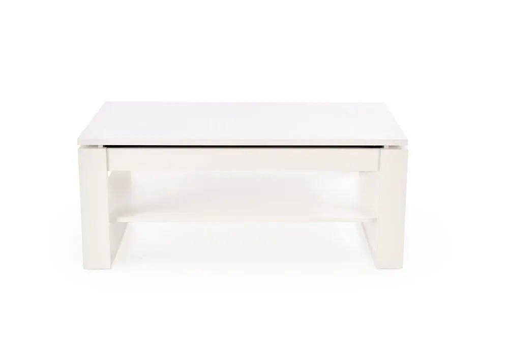 Ława podnoszona BETTY 114x65(92)cm biała prostokątna I sklep meblowy MIRAT. styl SKANDYNAWSKI
