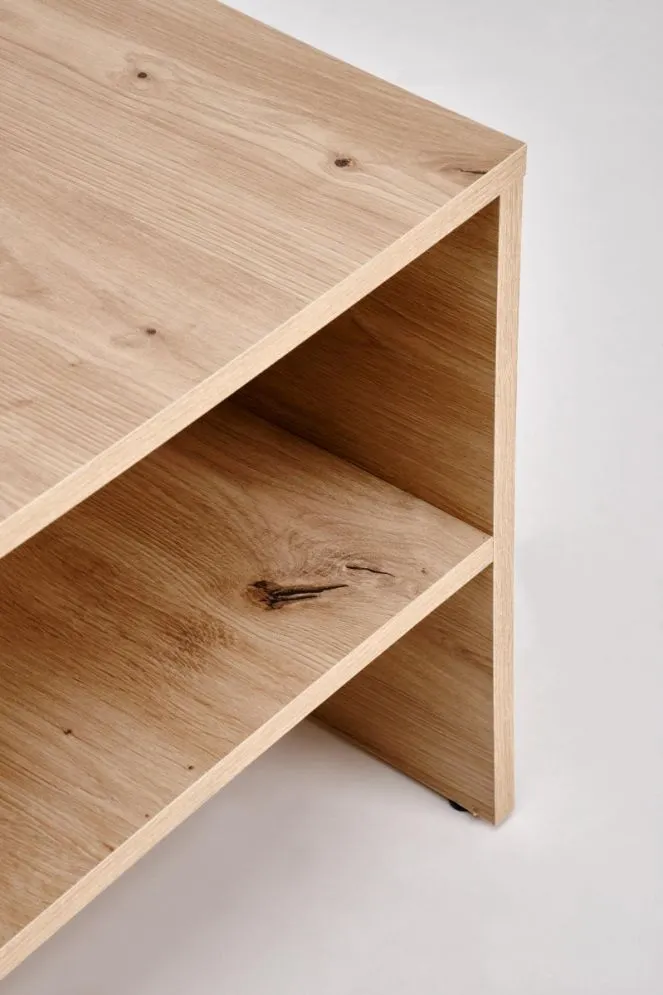 Ława MURCIA 100x55cm dąb artisan/czarna loftowa I sklep meblowy MIRAT.