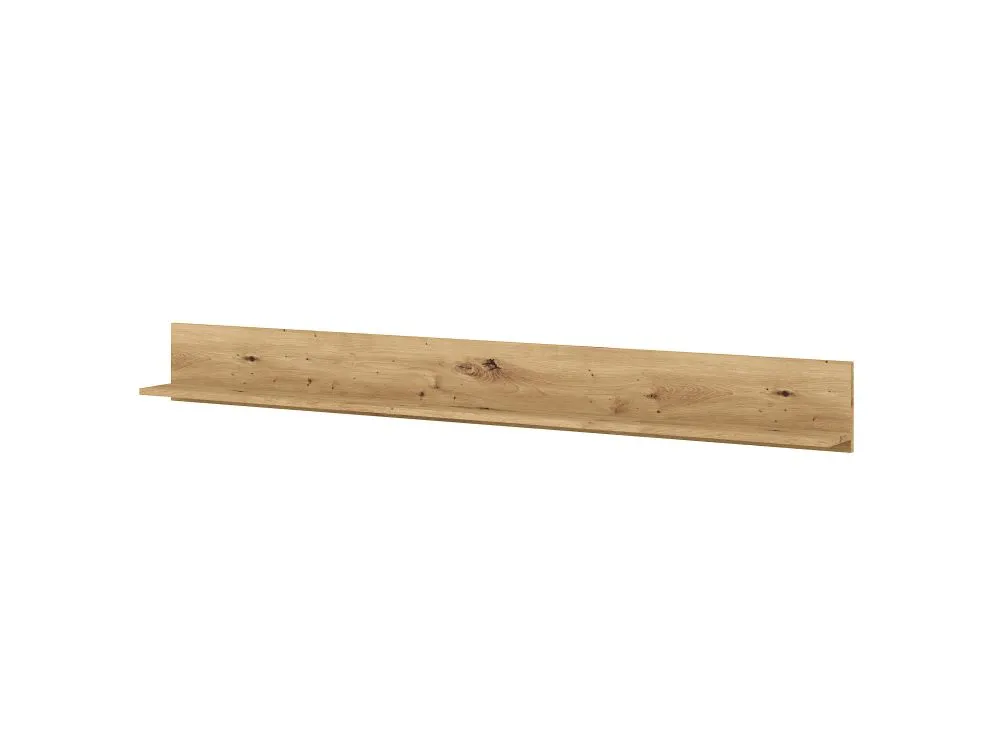 Półka ścienna LUGO 150cm dąb artisan | sklep MIRAT styl SKANDYNAWSKI kolekcja WM-LUGO