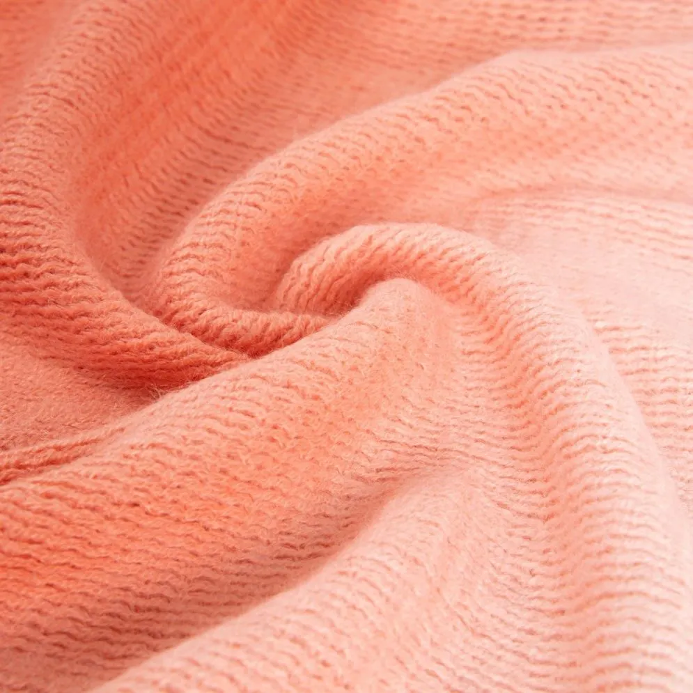 Koc Finns koralowy ombre 130x170 cm | MIRAT