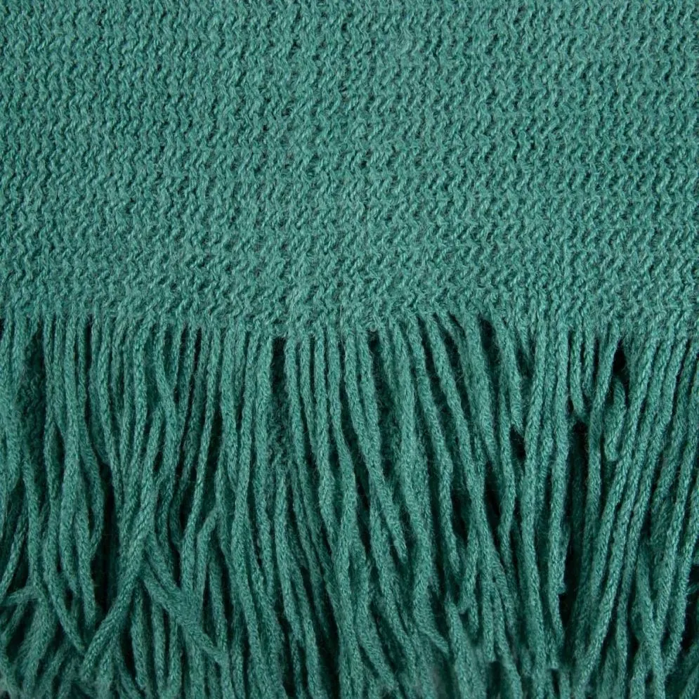 Koc turkusowy Finns ombre 130x170 cm | MIRAT