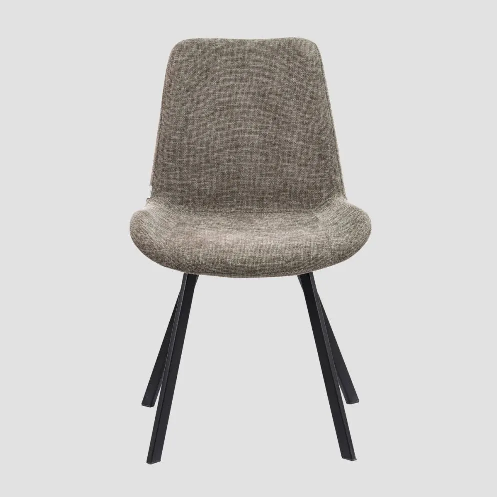 Krzesło SILLA na czarnym stelażu | MIRAT styl LOFT