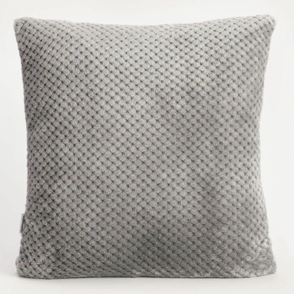 Komplet dwóch poszewek 45x45 cm NOAH szare| MIRAT