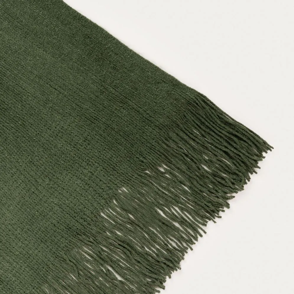 Koc Finns 130x170 cm zielonym kolorze ombre | MIRAT