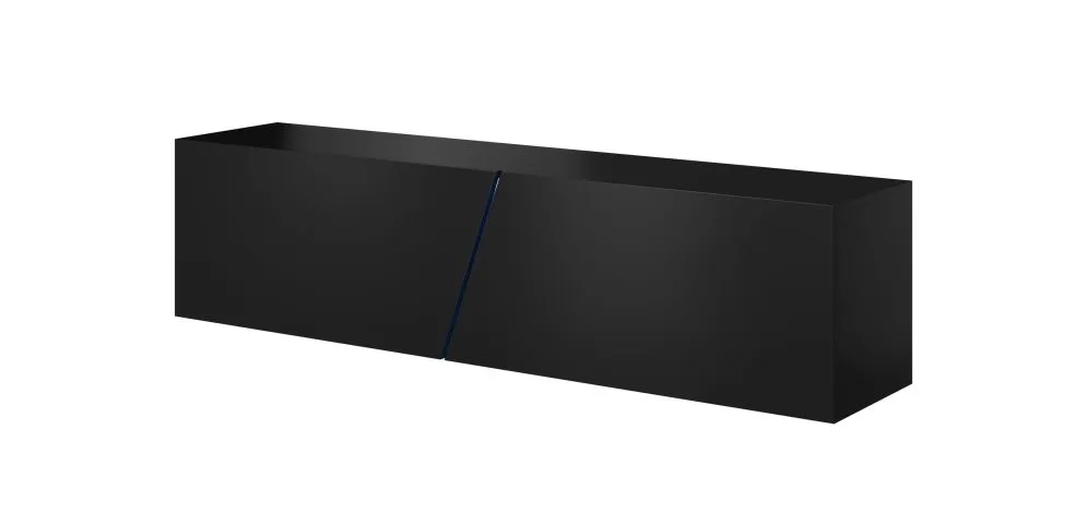 RTV SLANT 160 LE CZARNY/CZARNY POŁYSK 2K LED EU | sklep MIRAT kolekcja wm-slant