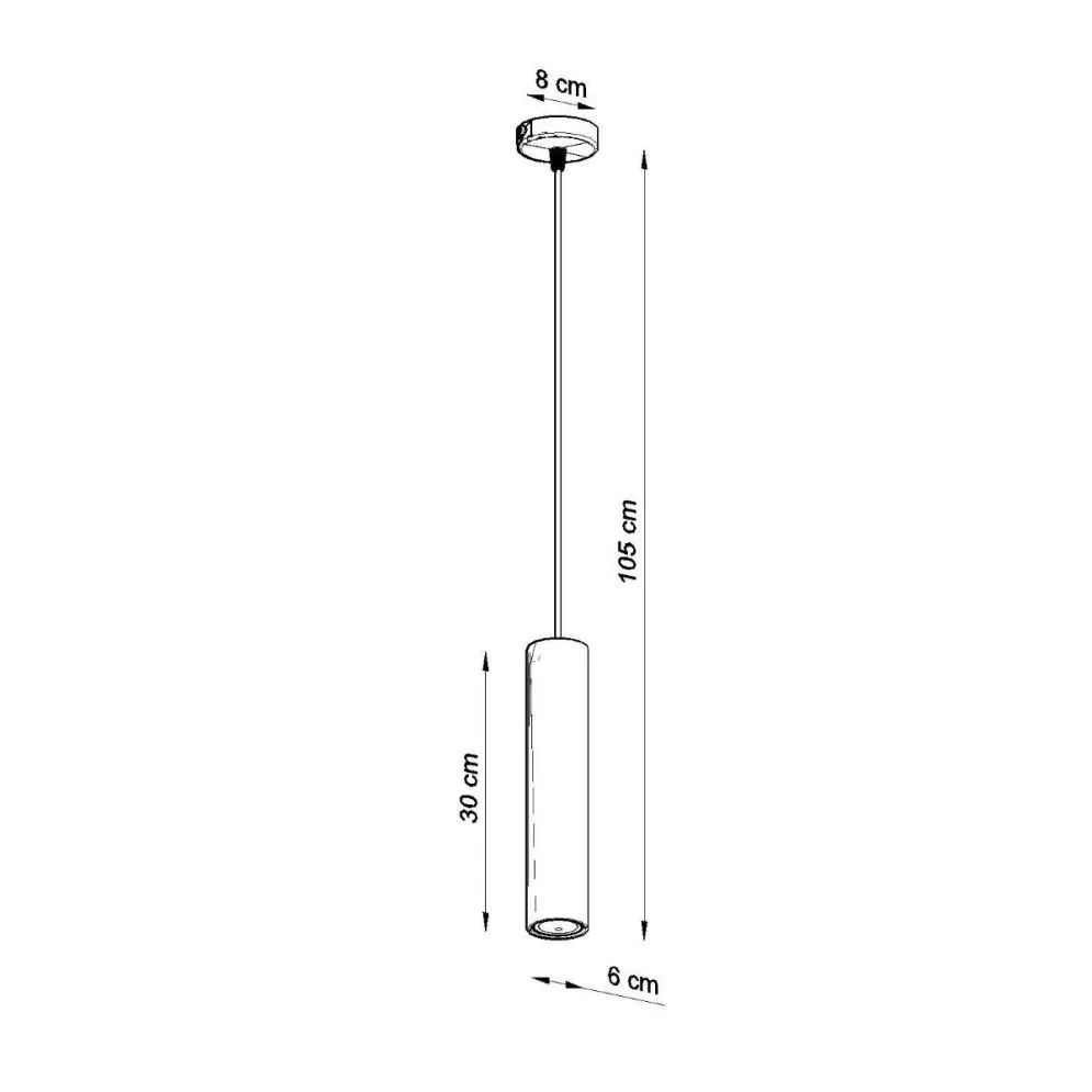 Lampa wisząca LUVO 1 | sklep MIRAT kolekcja luvo