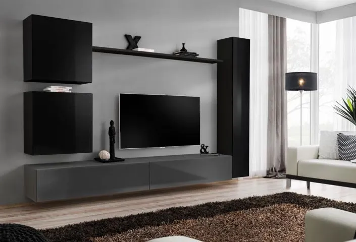 Meblościanka SWITCH VIII wisząca | MIRAT. w stylu  kolekcja SWITCH