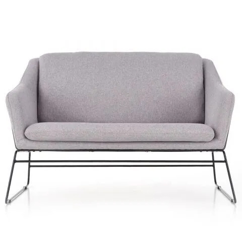 Szara sofa SOFT 2 XL do salonu | MIRAT. w stylu LOFT kolekcja SOFT