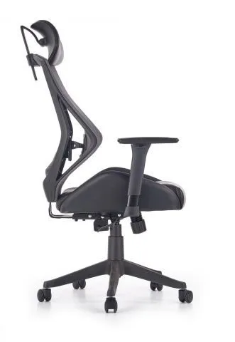 Fotel biurowy HASEL czarny szary mechanizm Multiblock | MIRAT. w stylu kolekcja