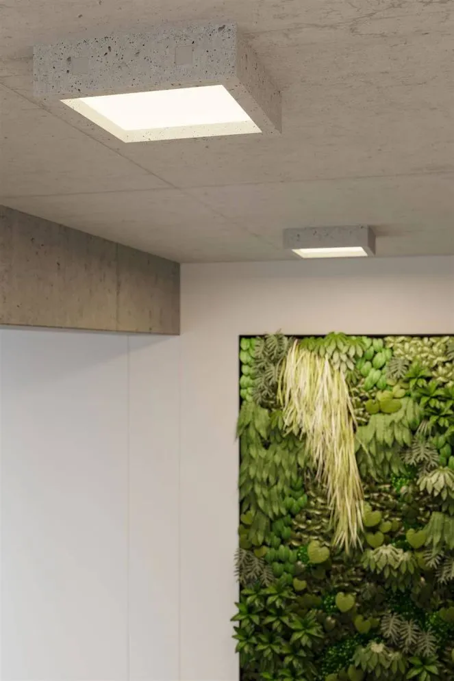 Plafon RIZA beton | sklep MIRAT  kolekcja riza