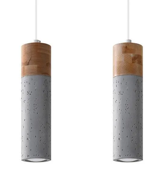 Lampa wisząca ZANE 2 szara | sklep MIRAT  kolekcja zane