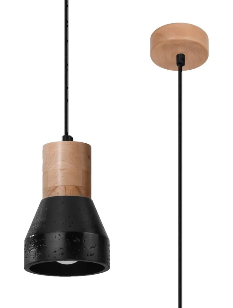 Lampa wisząca QUBIC czarna | sklep MIRAT kolekcja qubic