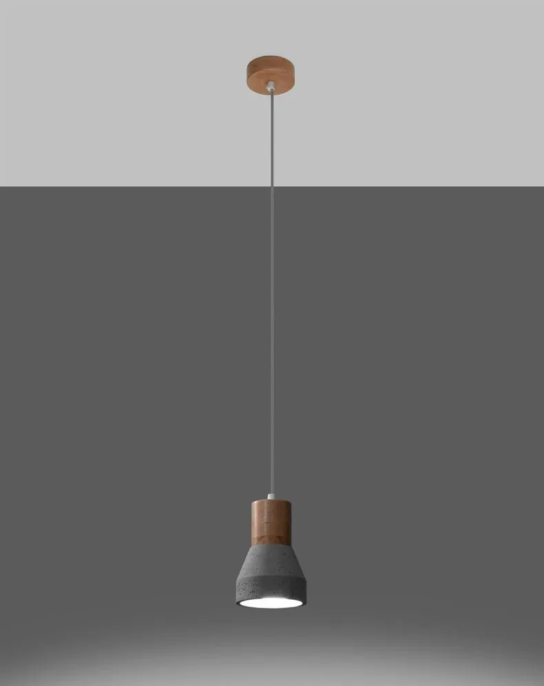 Lampa wisząca QUBIC szara | sklep MIRAT  kolekcja qubic