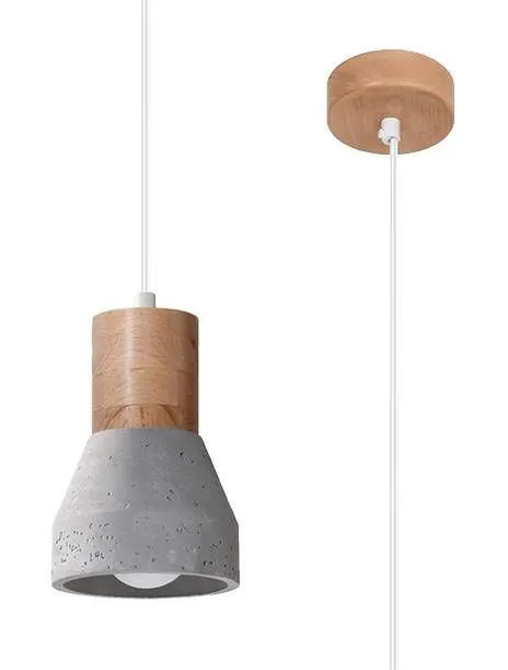 Lampa wisząca QUBIC szara | sklep MIRAT  kolekcja qubic