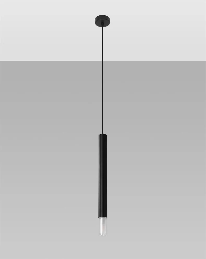Lampa wisząca WEZYR 1 czarna | sklep MIRAT kolekcja wezyr