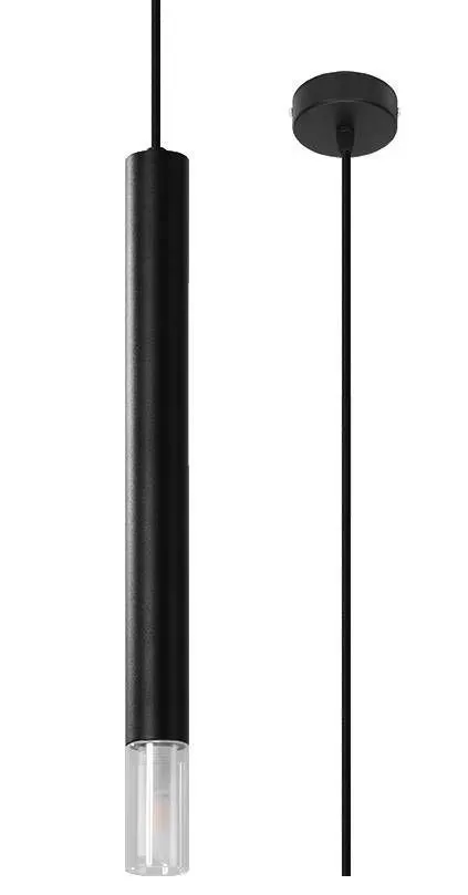 Lampa wisząca WEZYR 1 czarna | sklep MIRAT kolekcja wezyr