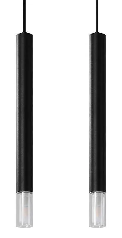 Lampa wisząca WEZYR 2 czarna | sklep MIRAT kolekcja wezyr