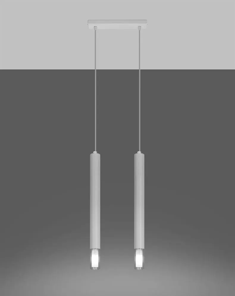 Lampa wisząca WEZYR 2 biała | sklep MIRAT kolekcja wezyr